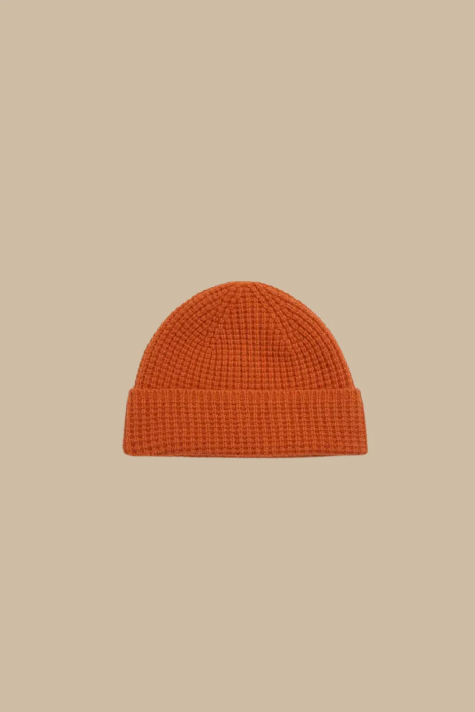 Angora Tuck Stitch Beanie - Image 4