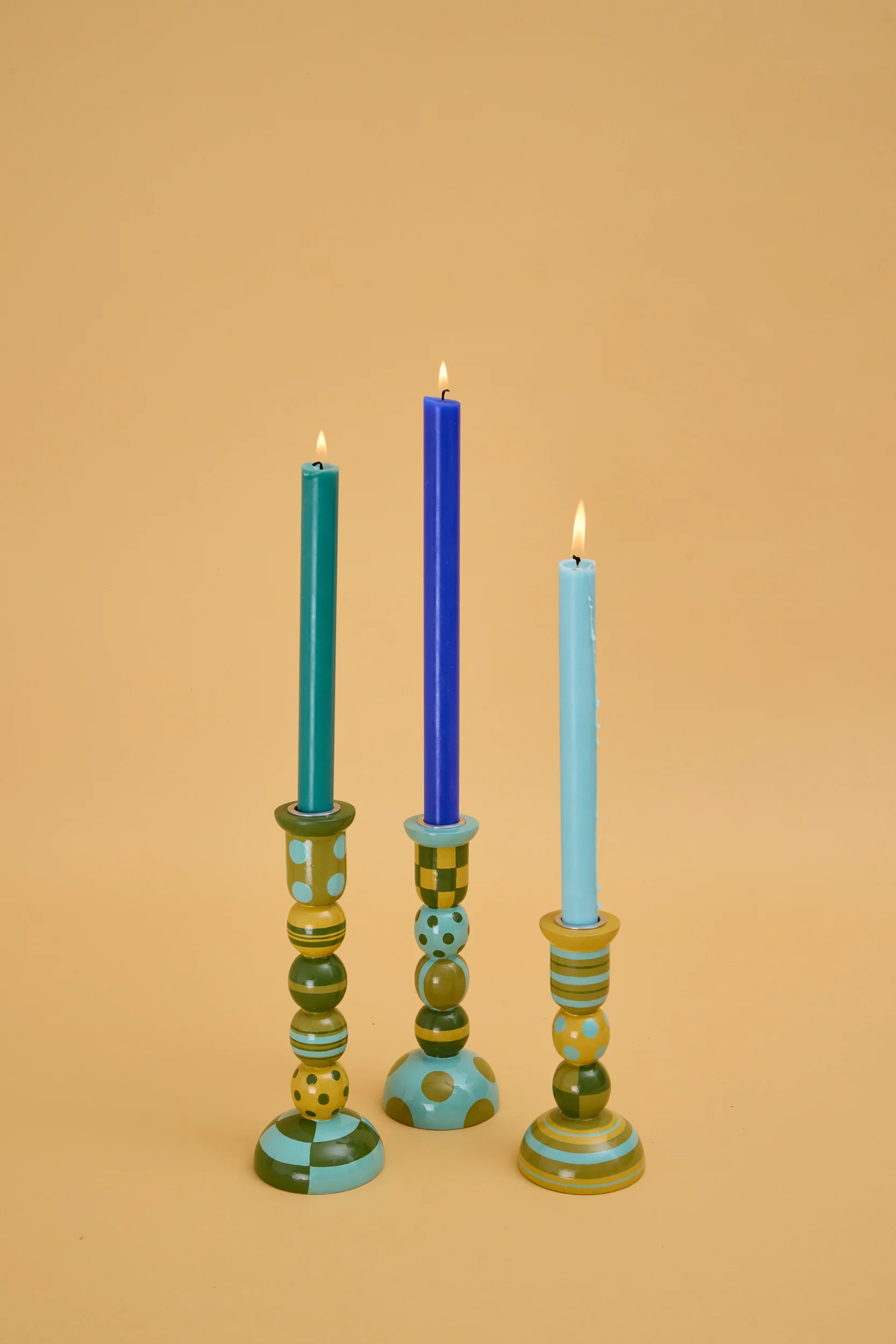 Aqua Fiesta Candlestick