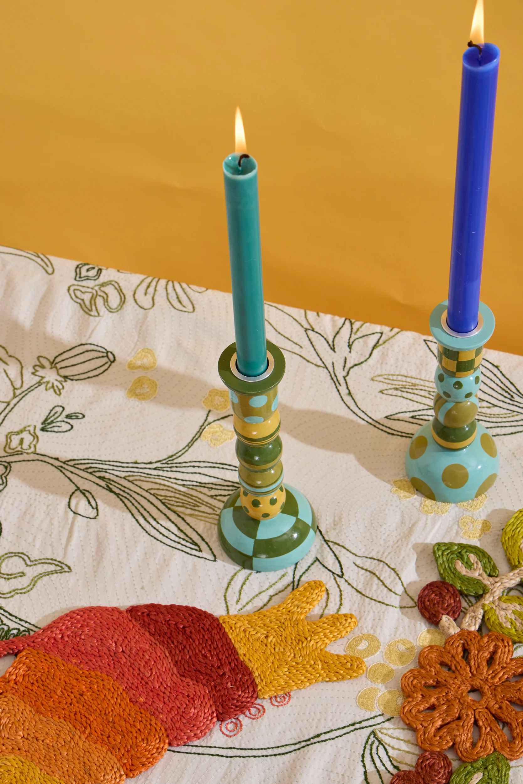 Aqua Fiesta Candlestick - Image 2