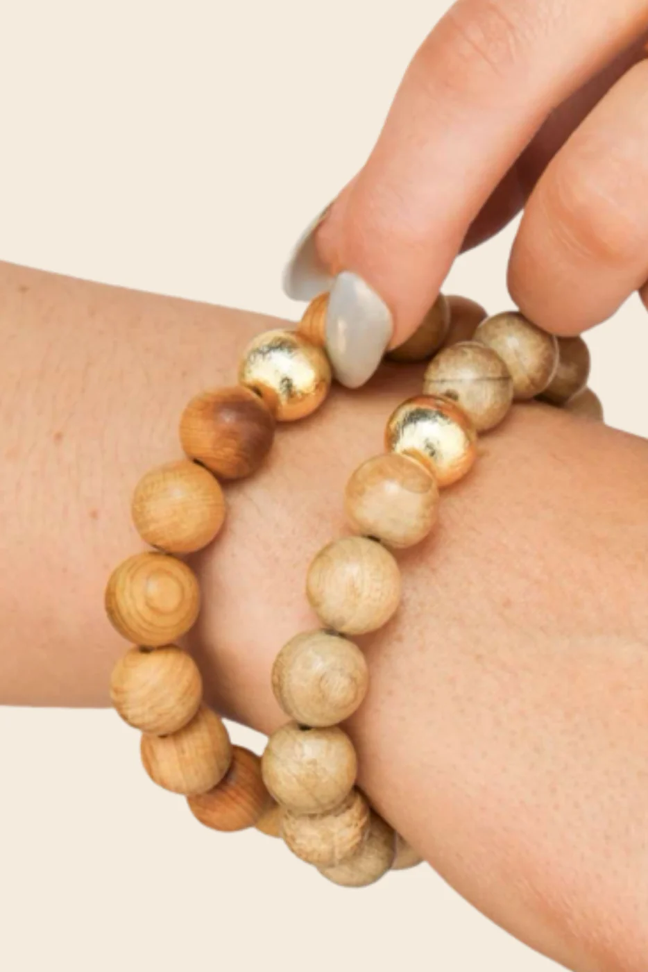 Ashen Beaded Bracelet - Image 4