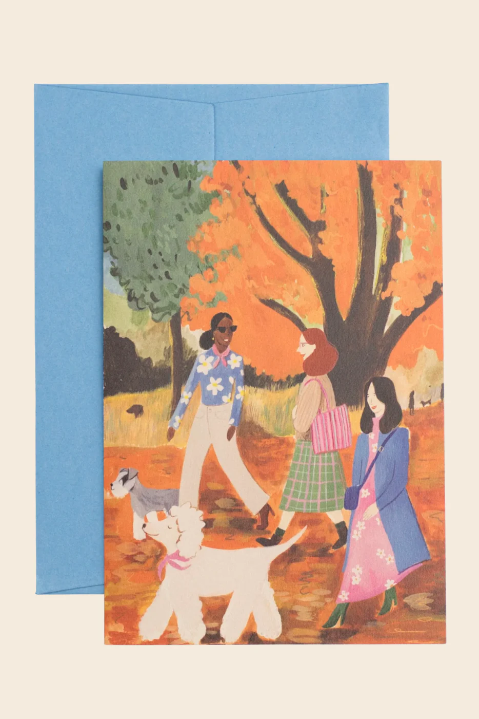 Autumn Stroll Card