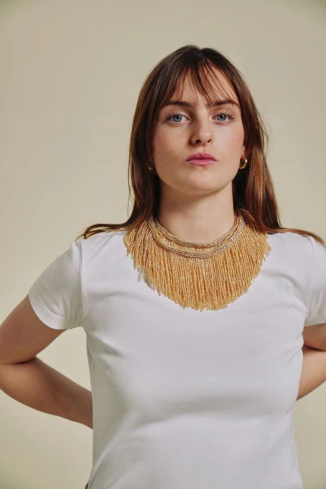 Beaded Belt Necklace - Image 5