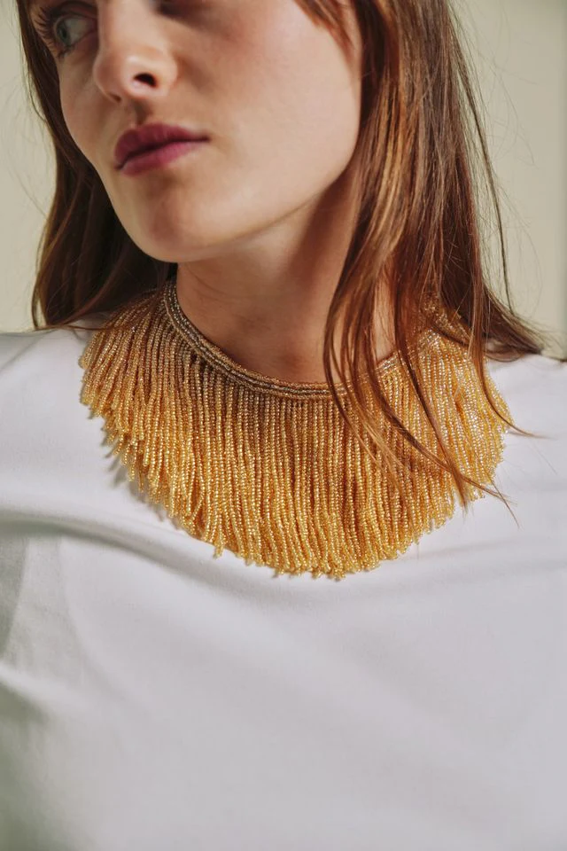 Beaded Belt Necklace - Image 7