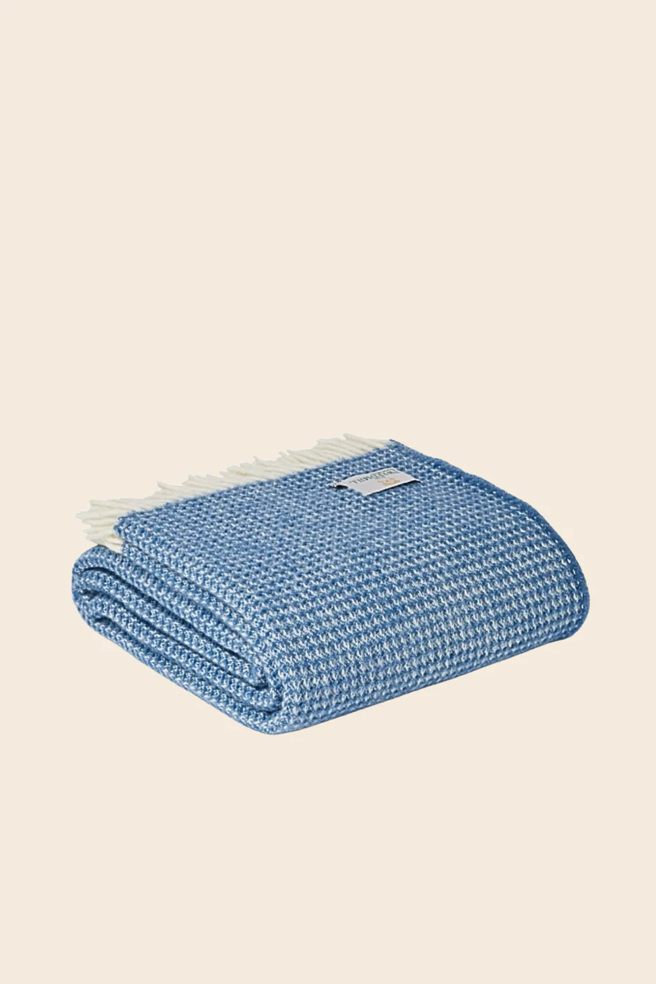 Blue Jay Waffle Throw