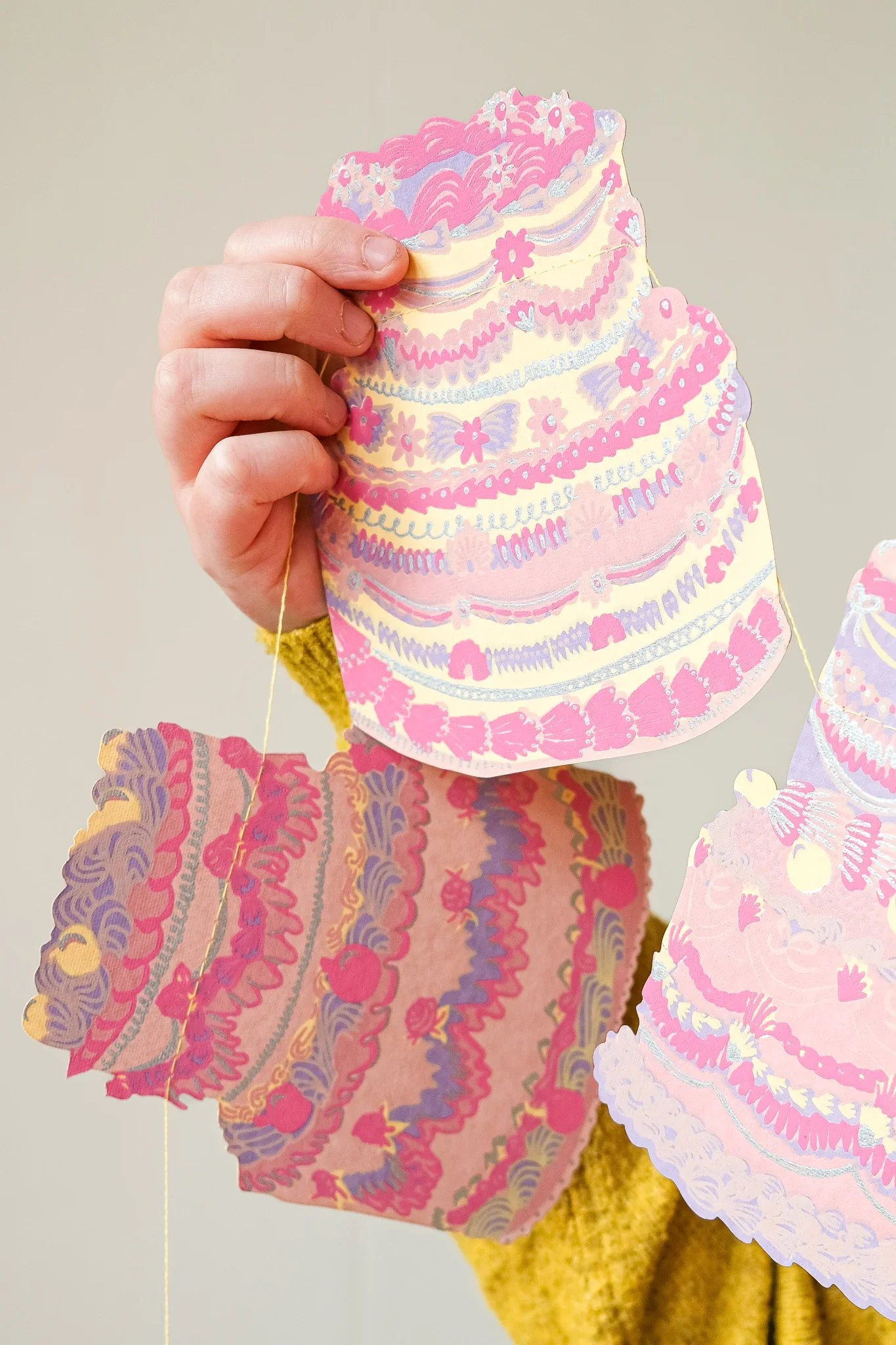 Celebration Cakes Sewn Garland - Image 4
