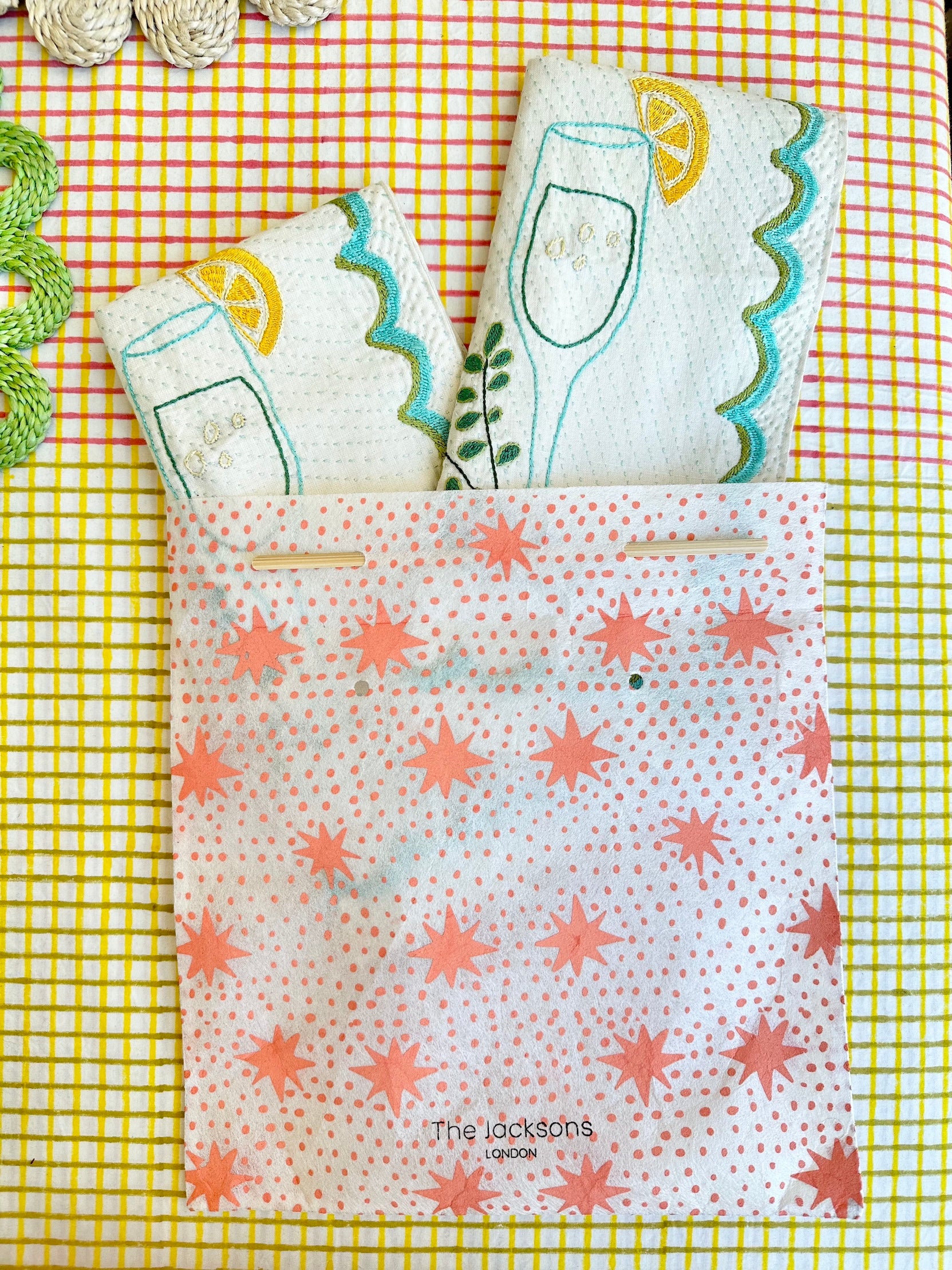 SAMPLE Plate Up napkins - Set of 2 - Image 3