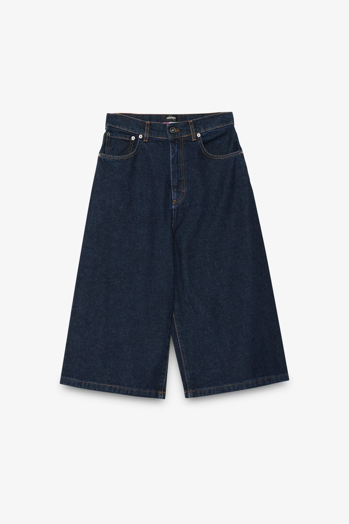 Denim Knee Shorts - Image 7