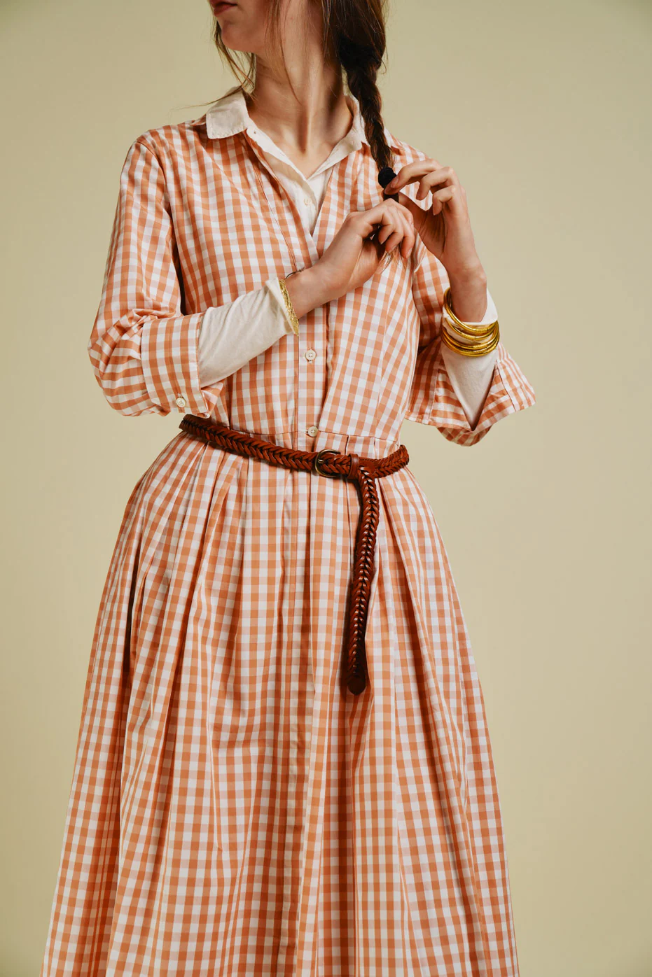 Gingham Julene Dress - Image 6