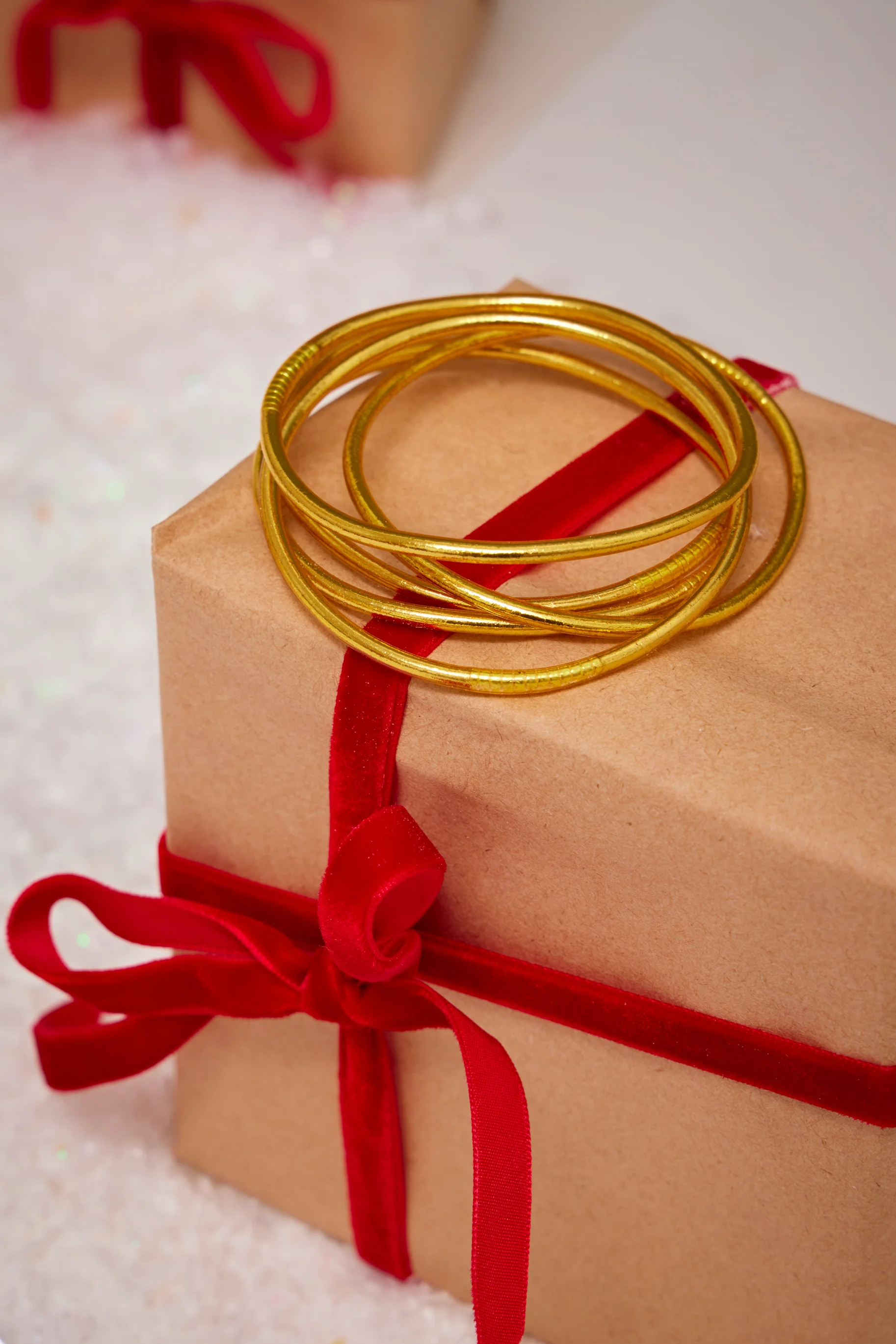 Kumali Gold Bracelet - Thin - Image 5