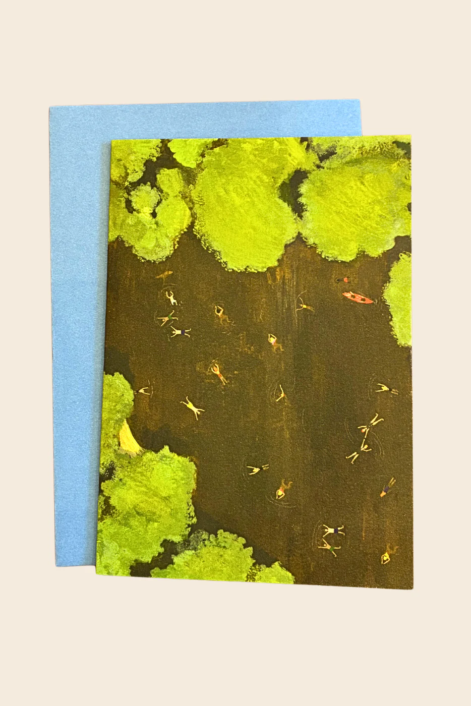 Lake Swimming Card