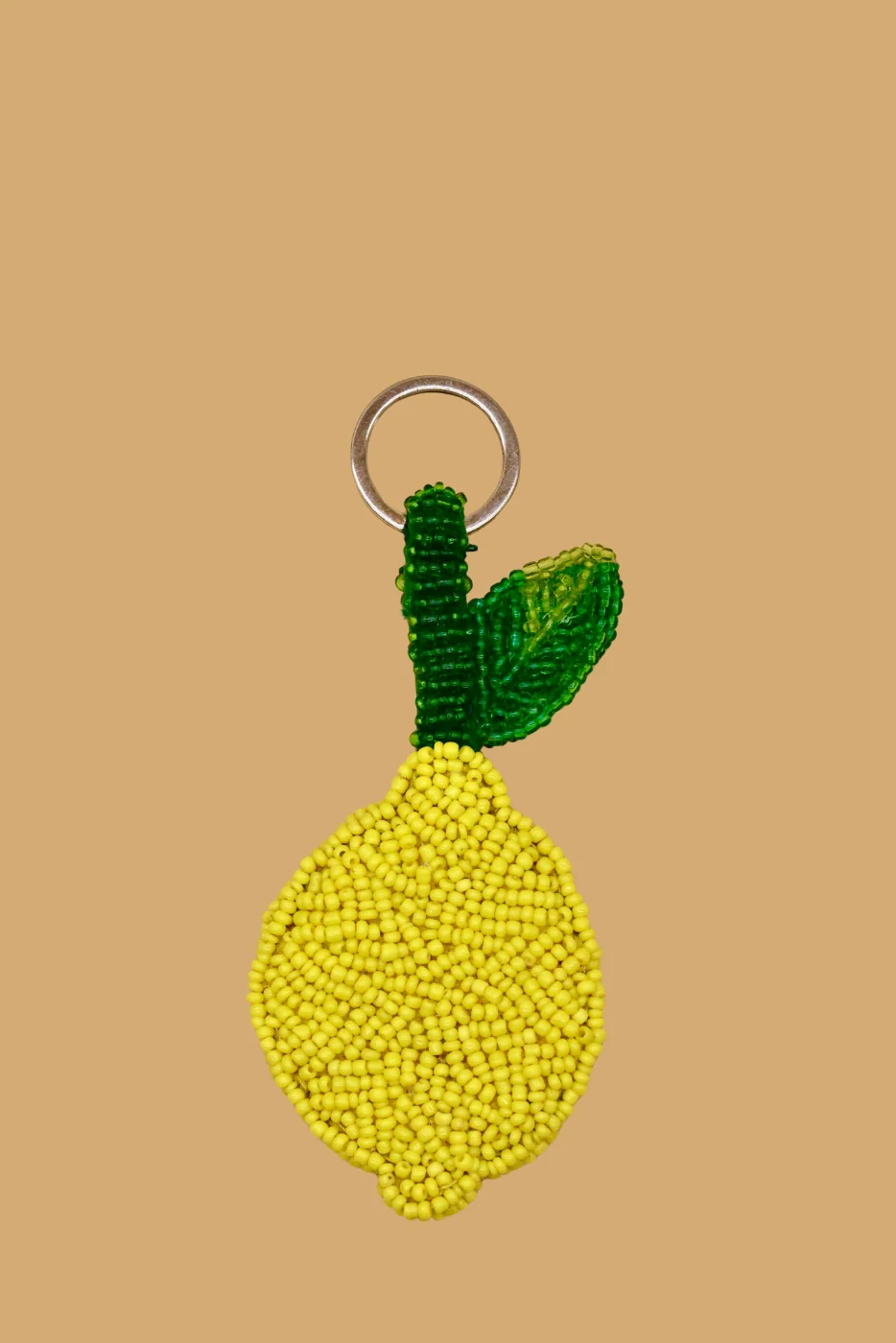 Lemon Beaded Charm Keyring - Image 5