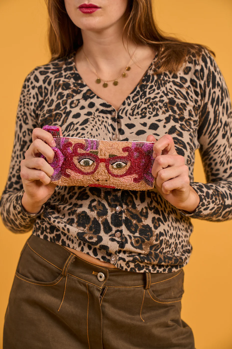 Lunettes Dame Edna Beaded Glasses Case - Image 3