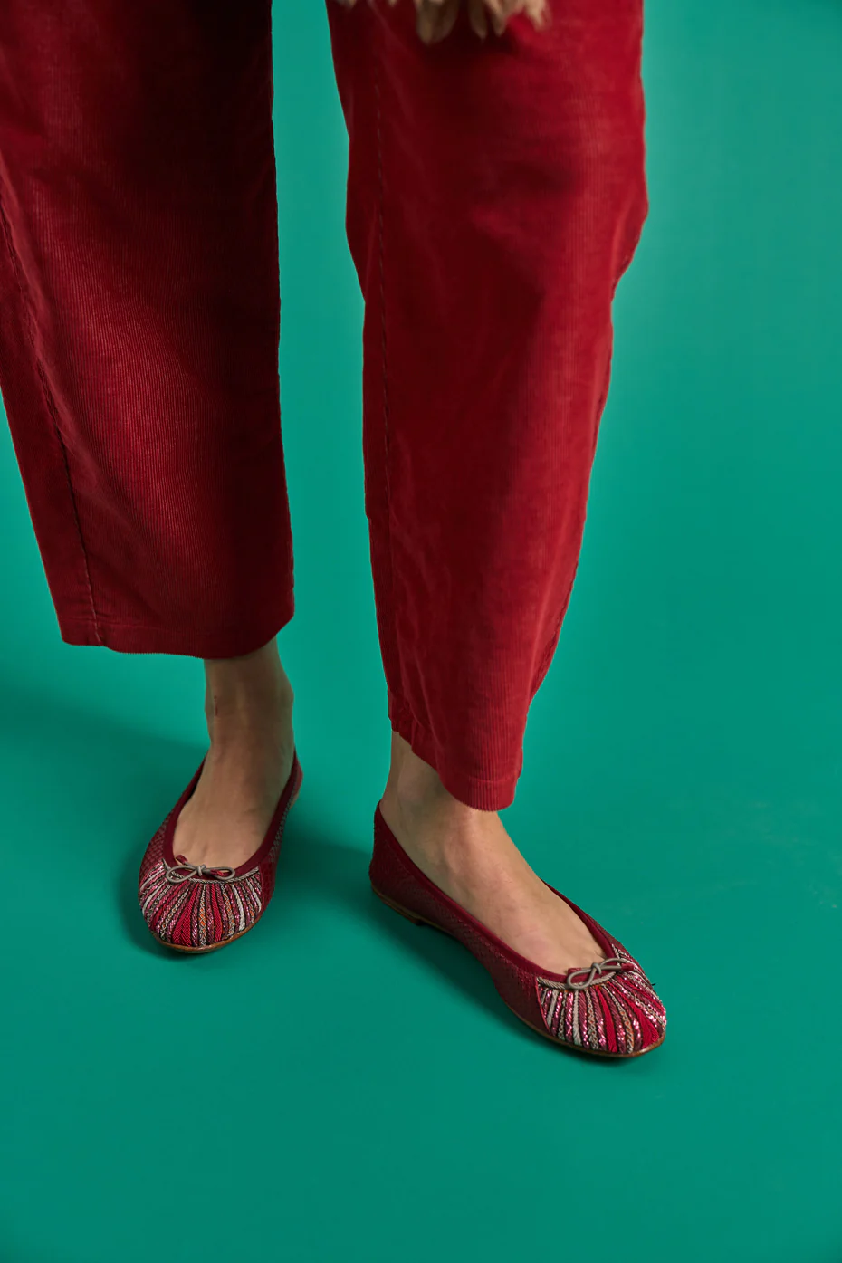 Miami Cranberry Ballet Shoe - Image 5