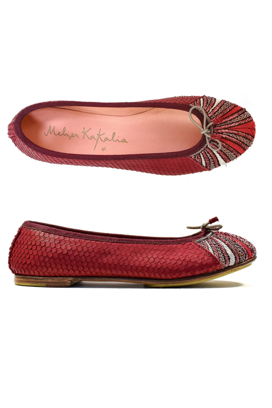 Miami Cranberry Ballet Shoe - Image 6