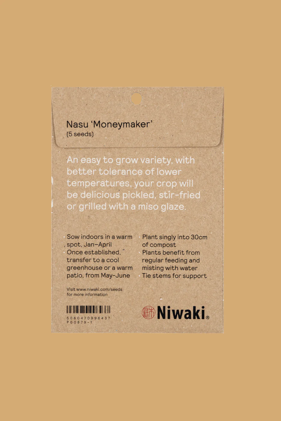 Nasu Japanese Aubergine Seeds - Image 3