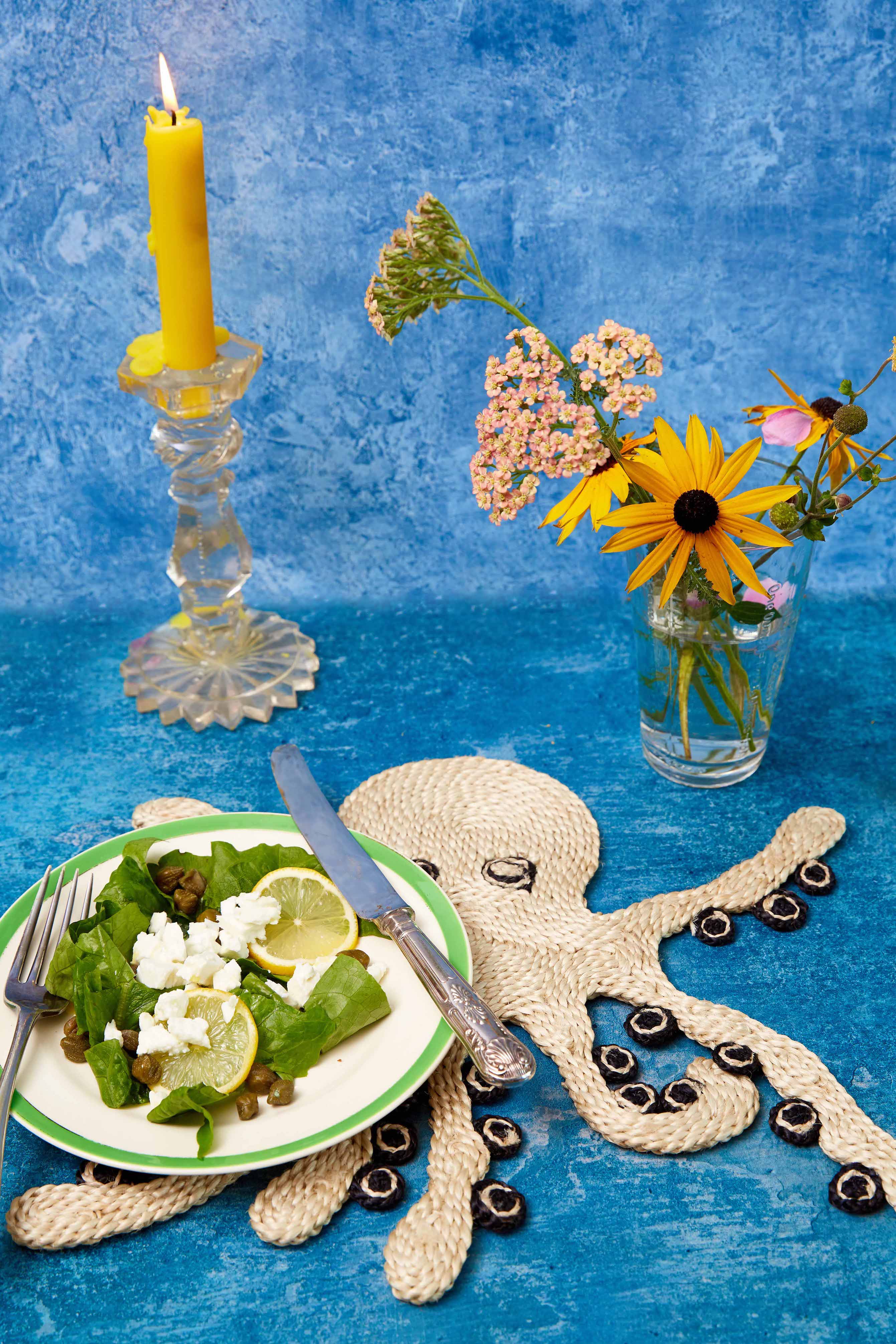 Natural Octopus Placemat