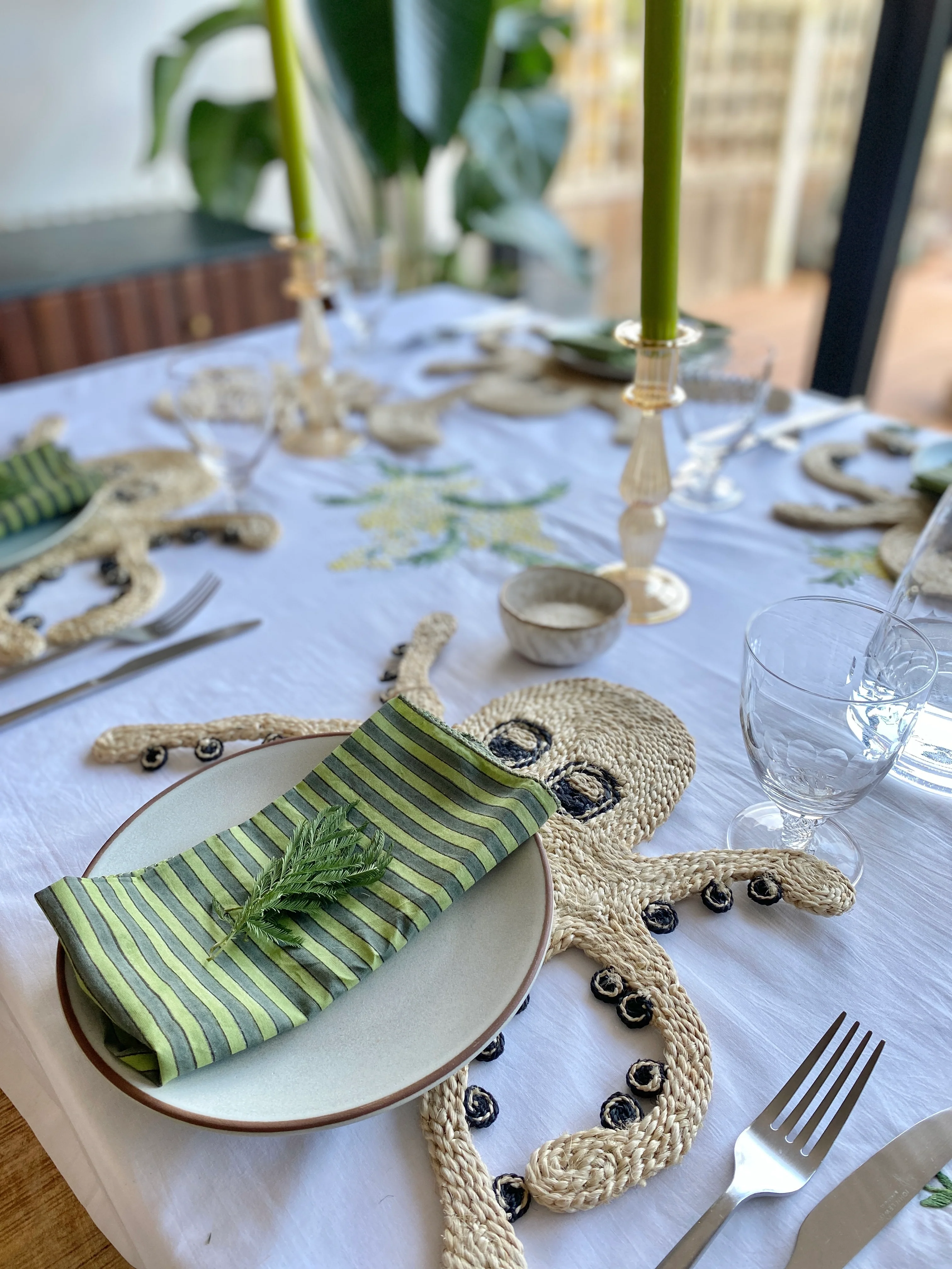Natural Octopus Placemat - Image 2