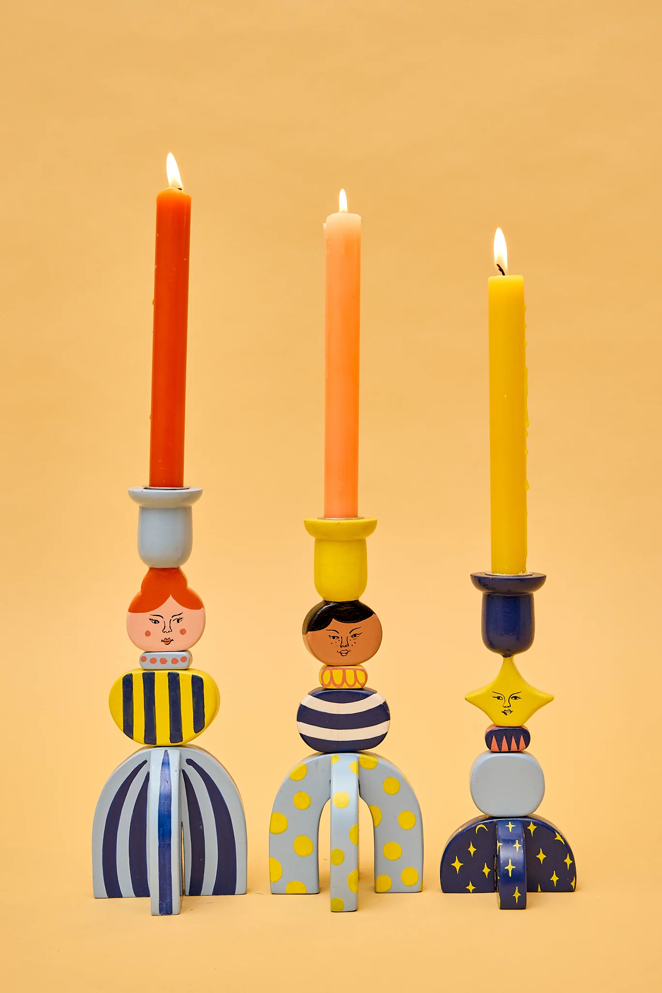Party People Candlesticks - Man - Image 3