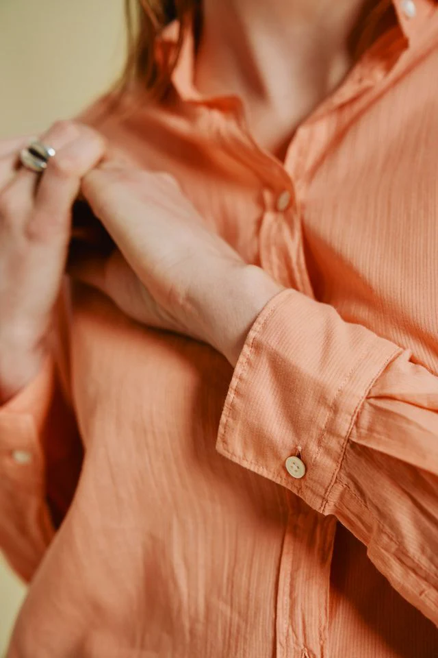 Peach Charlot Top - Image 4