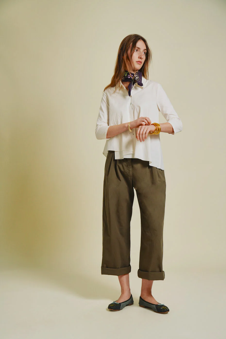 Periple Olive Trousers - Image 5