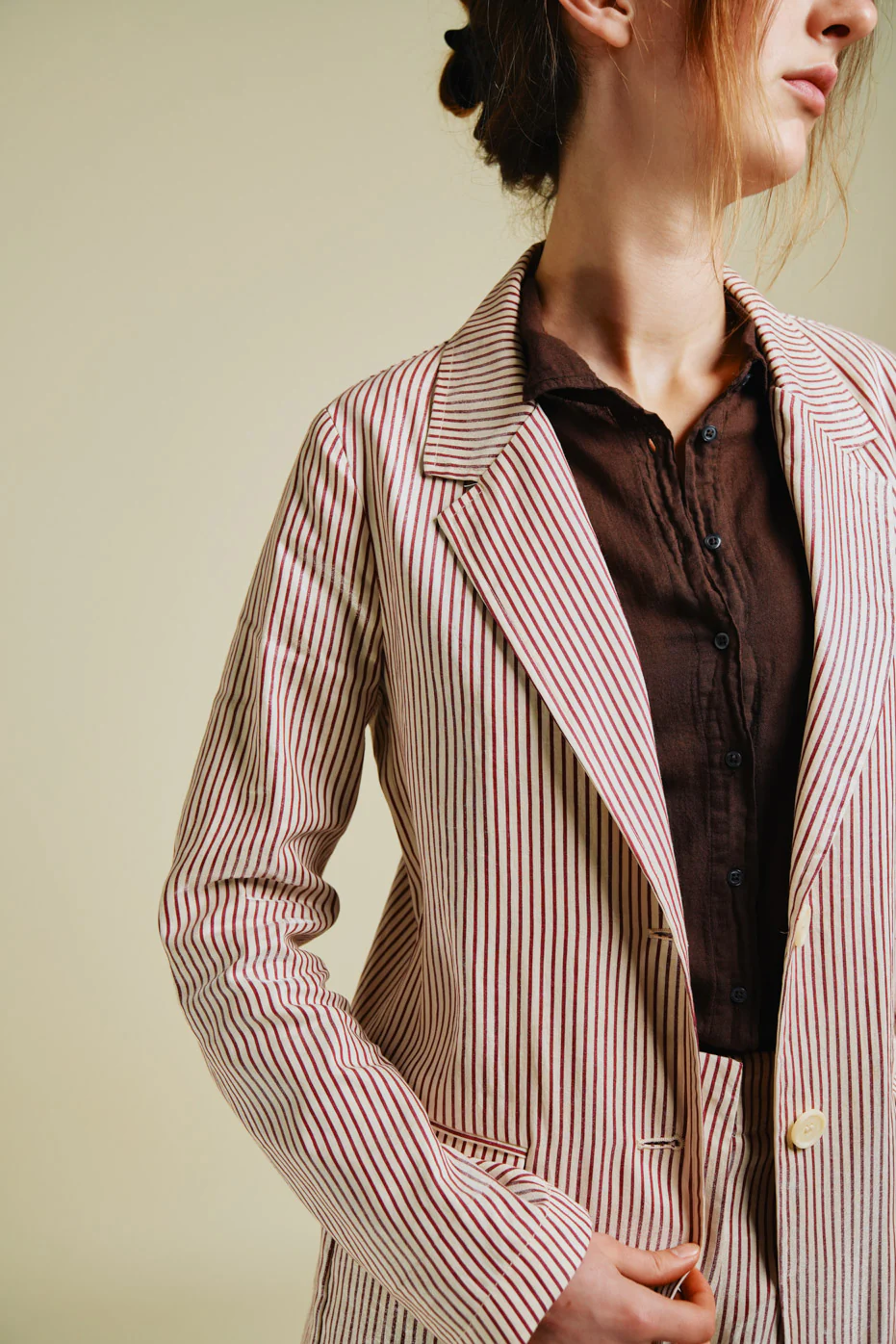 Pinstripe Twenties Jacket - Image 5