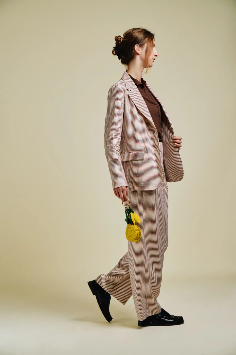 Pinstripe Twenties Trousers - Image 3
