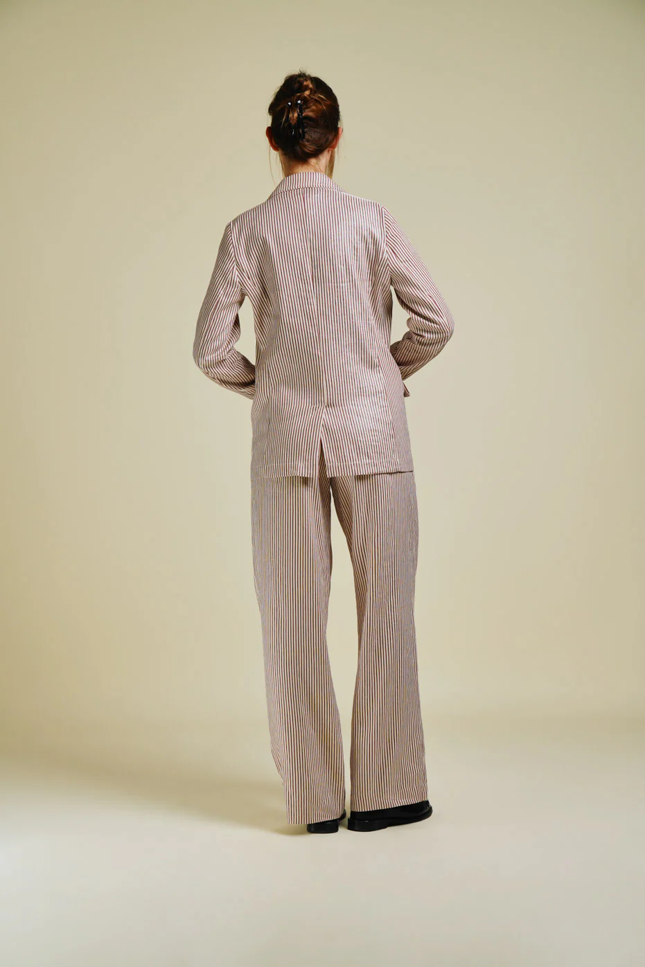 Pinstripe Twenties Trousers - Image 4