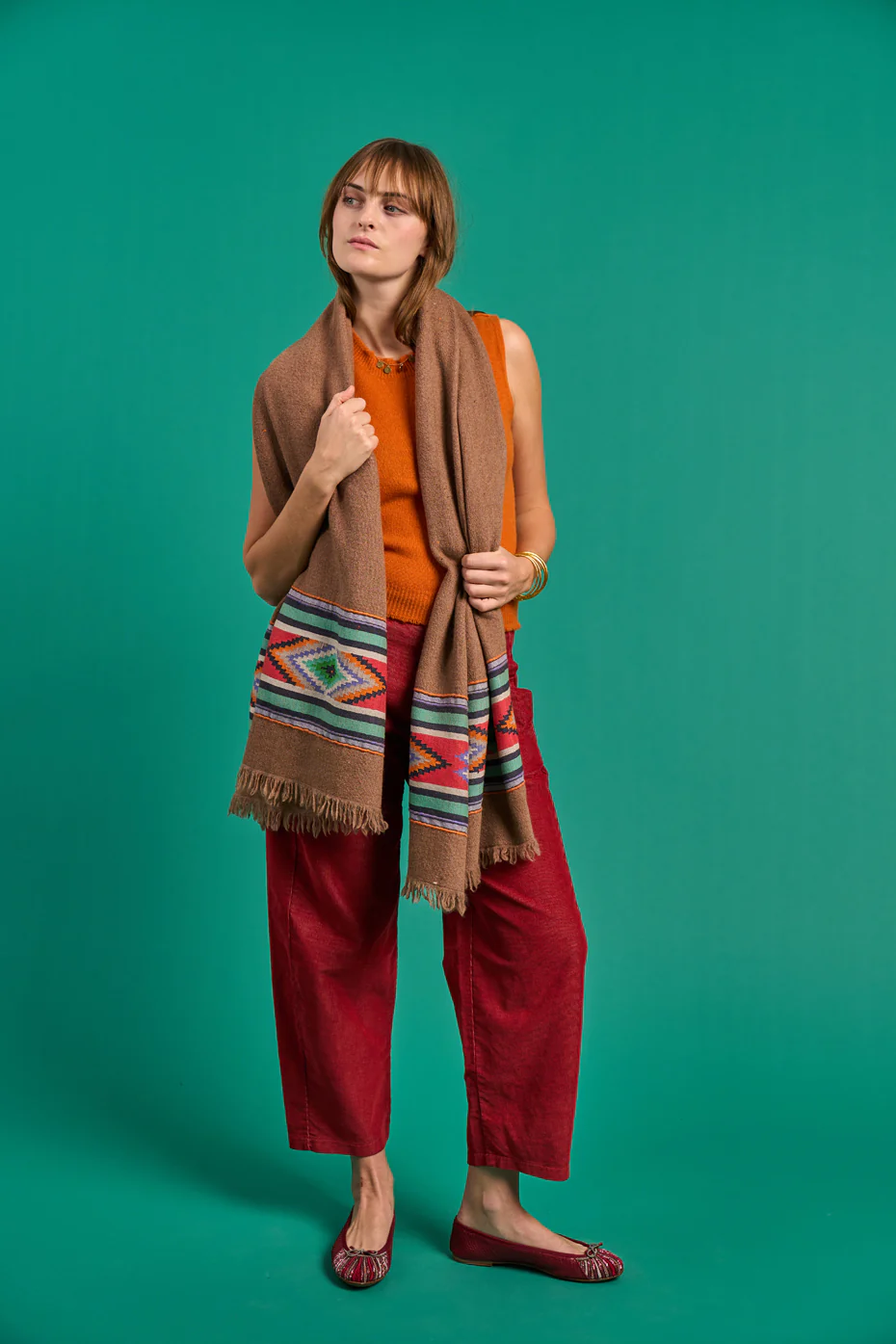 Prux Velcos Trousers in Rubin - Image 4