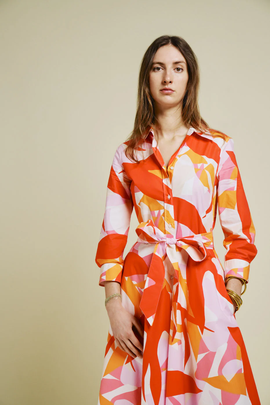 Red Doves Davida Dress - Image 5