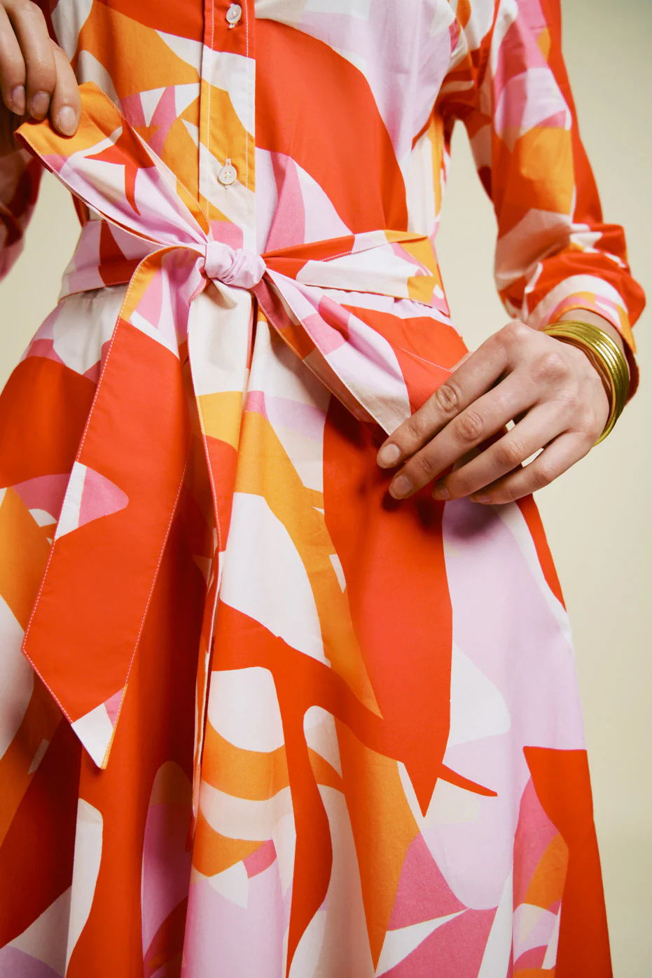 Red Doves Davida Dress - Image 6