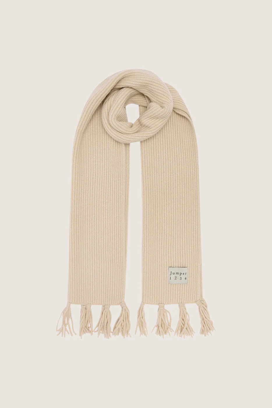 Ribbed Tassel Scarf - Image 3