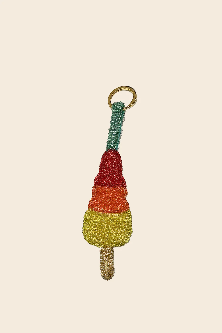 Rocket Ice Lolly Keyring