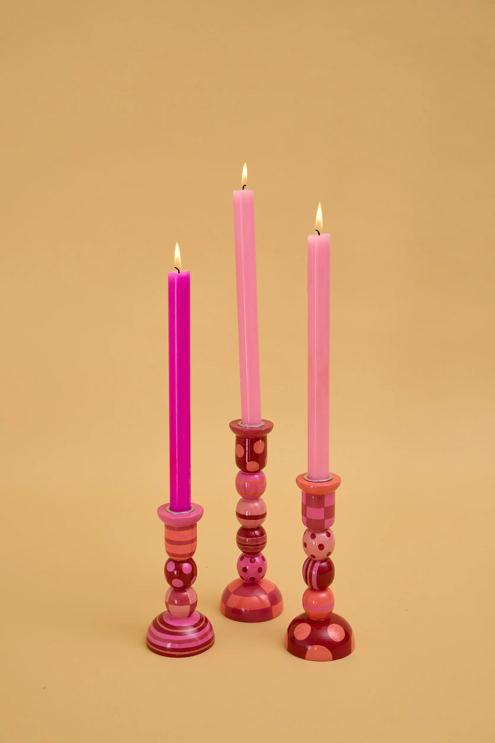 Rose Fiesta Candlestick