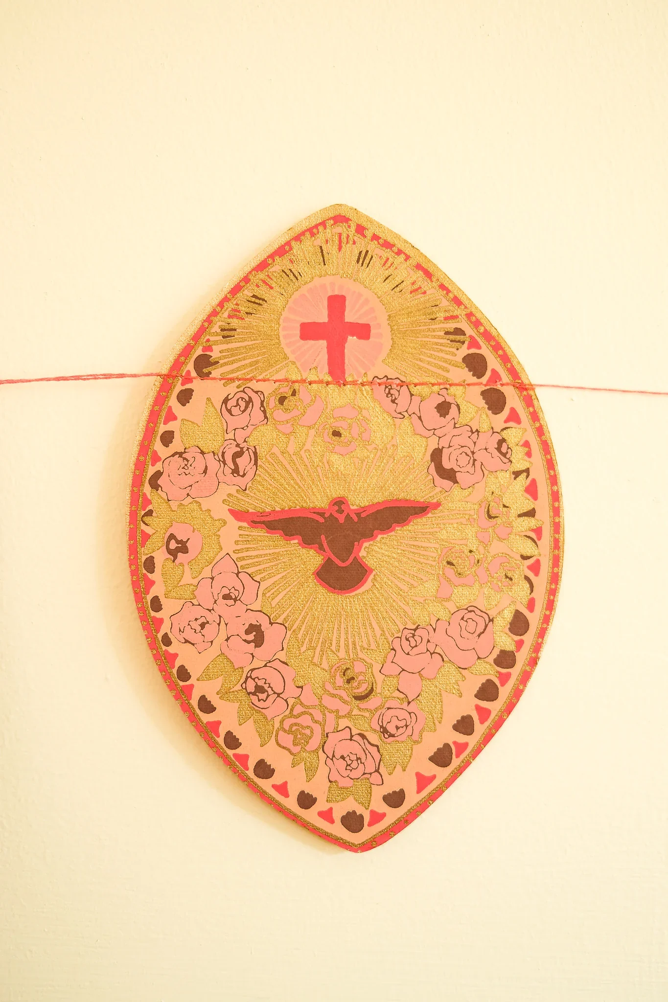 Hearts Sewn Garland - Image 6