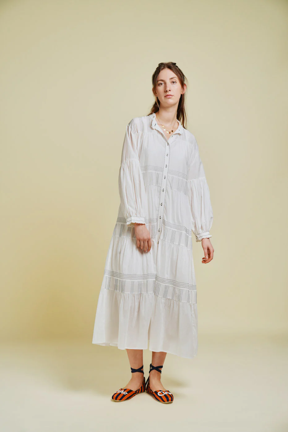 White Stephanie Dress - Image 3