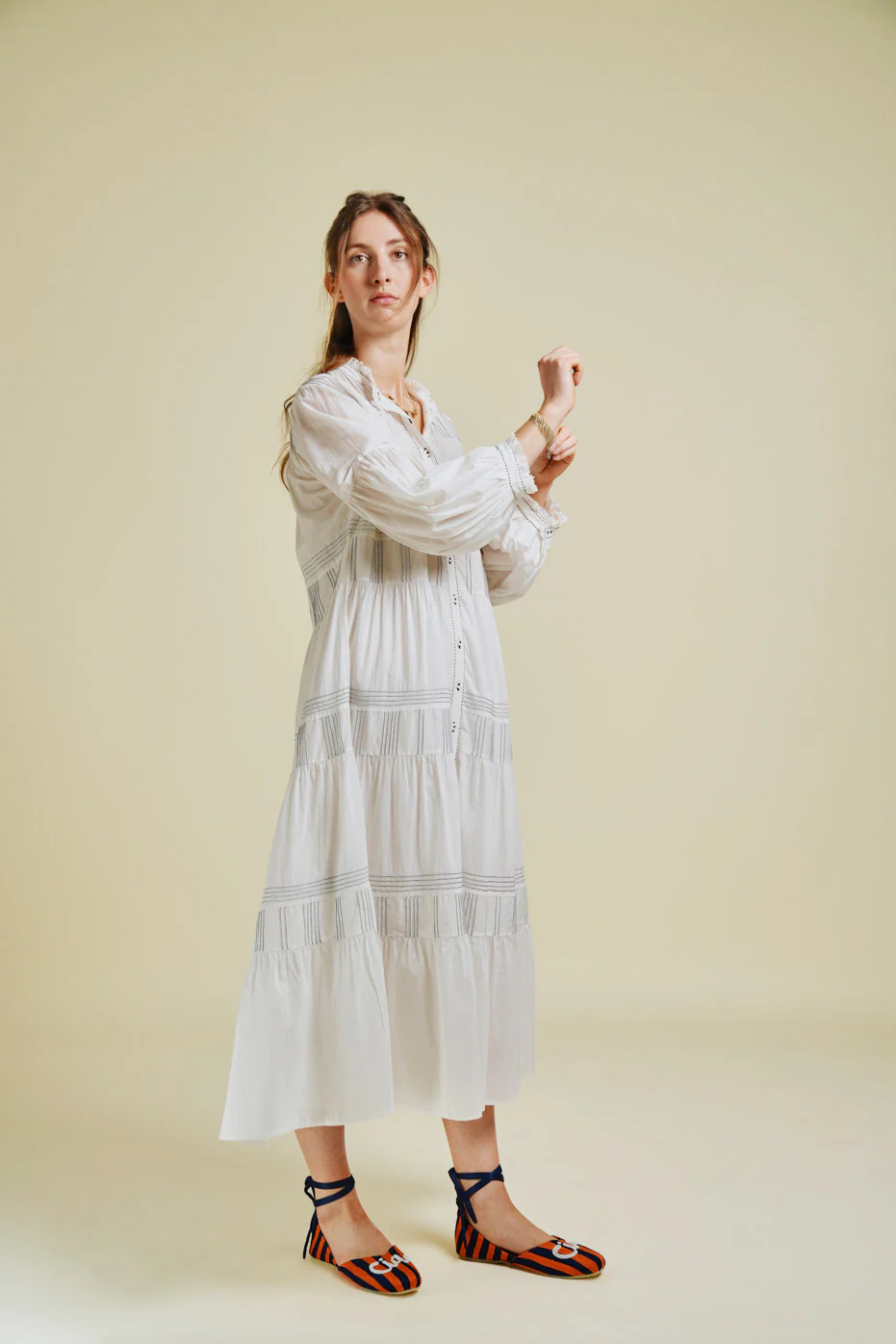White Stephanie Dress - Image 4