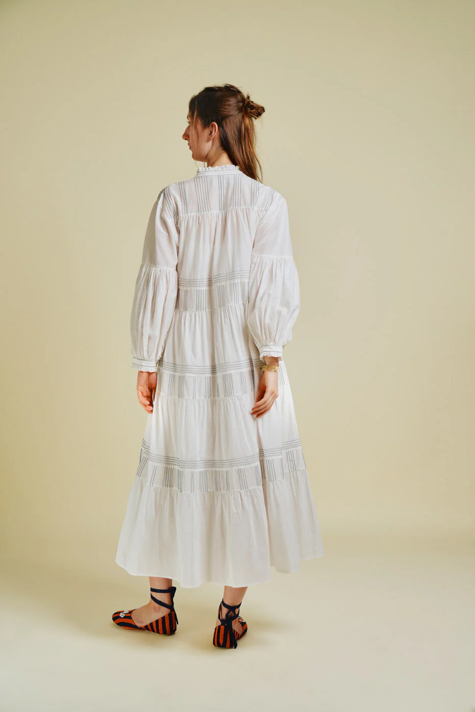 White Stephanie Dress - Image 6