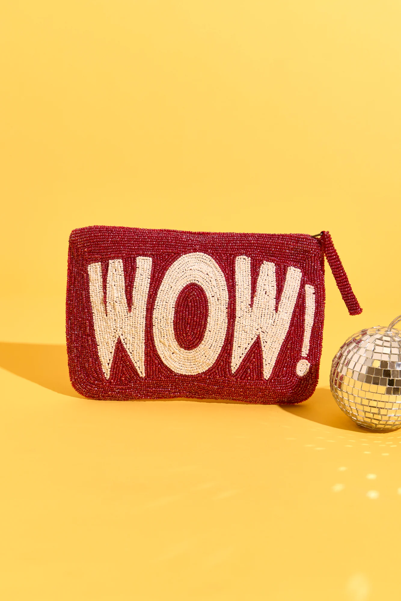 Wow! Beaded Clutch