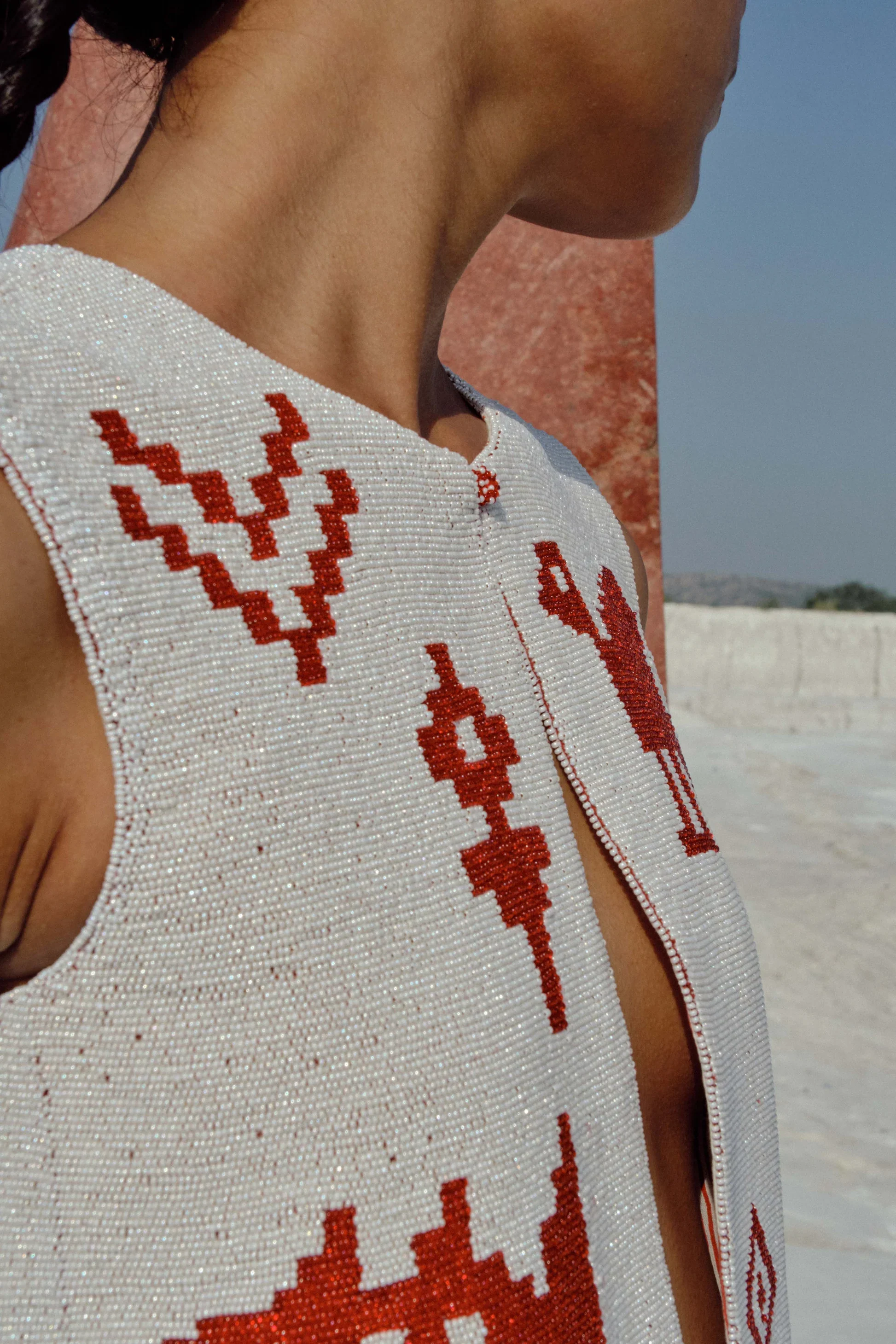 Wuna Beaded Vest - Image 4
